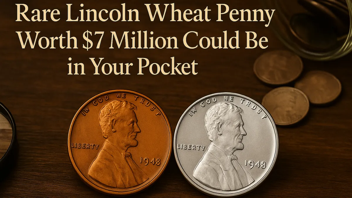 Rare Lincoln Wheat Penny Worth $7 Million Could Be in Your Pocket
